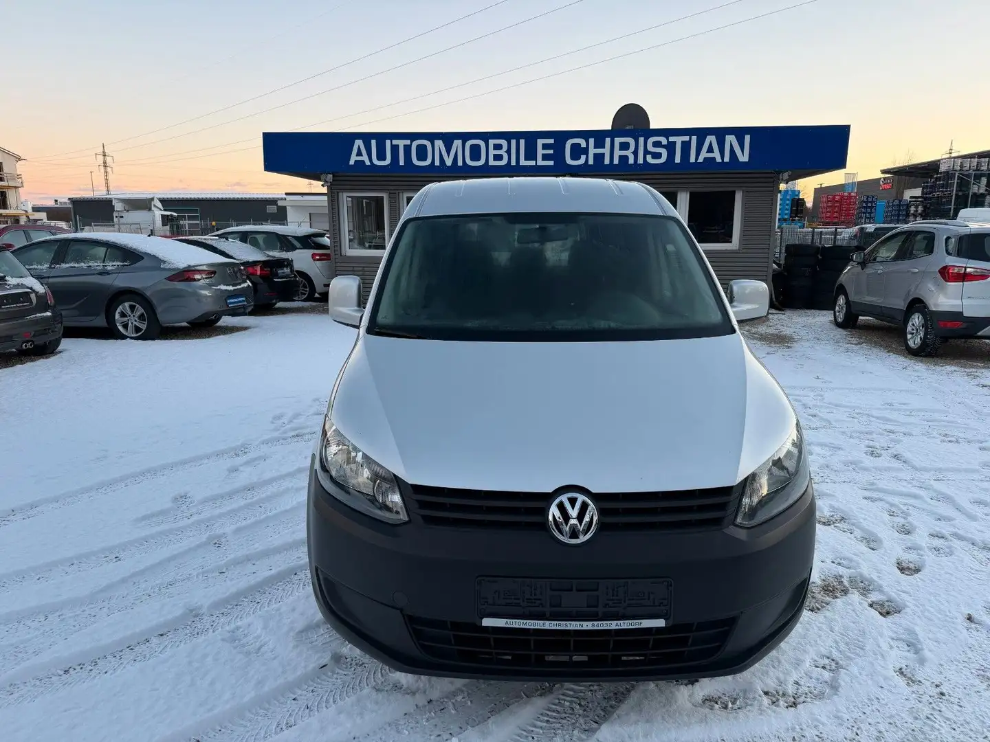 Volkswagen Caddy Kombi Maxi Klima Sitzheizung 2*Schiebetür Silber - 1