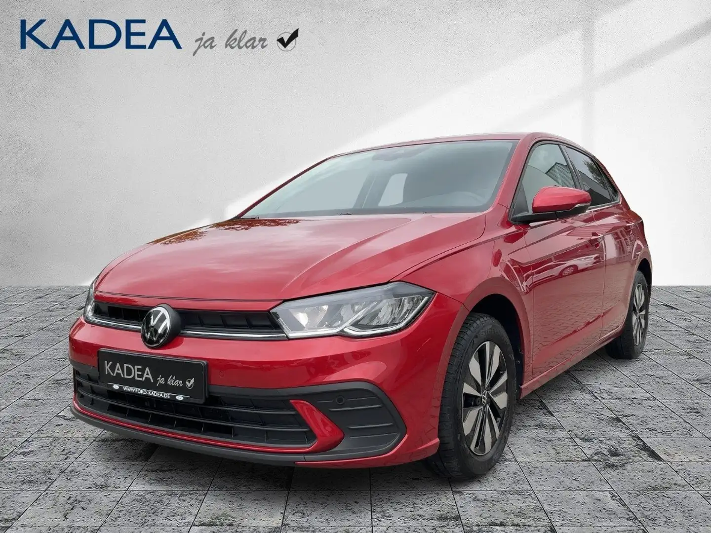 Volkswagen Polo VI 1.0 TSI Move LED+Navi+SHZ+2xKlima+KlimaA Rouge - 2