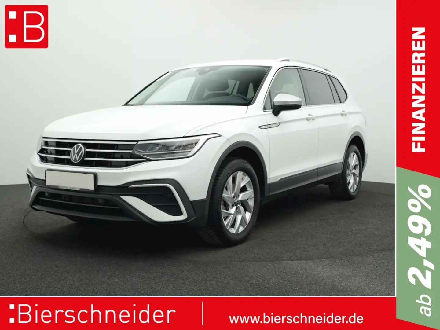 Volkswagen Tiguan Allspace 2.0 TDI DSG Life 7-SITZE AHK ACC Weiß - 1