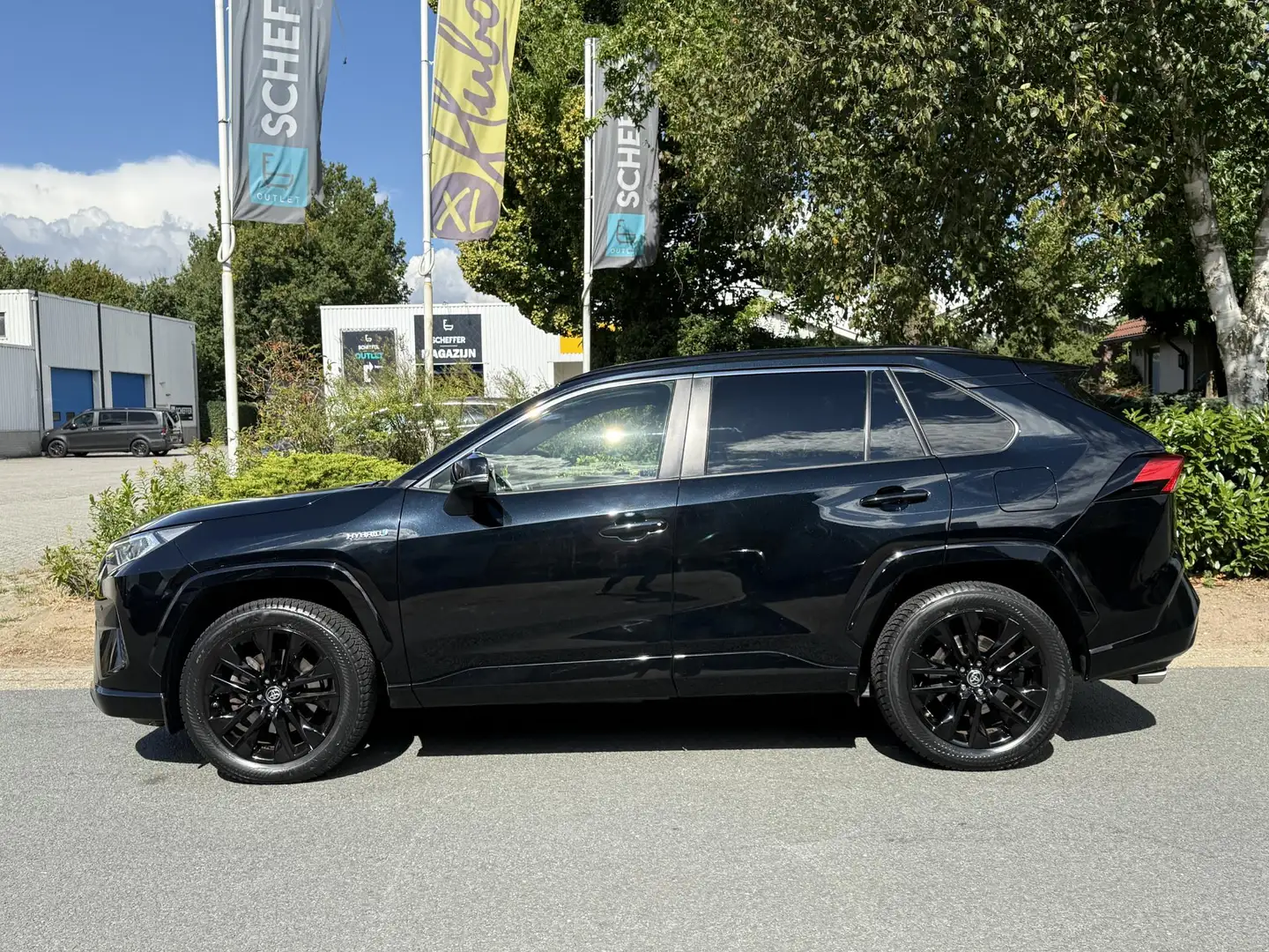 Toyota RAV 4 2.5 Hybrid AWD 222PK Black Edition JBL•Trekhaak Zwart - 2