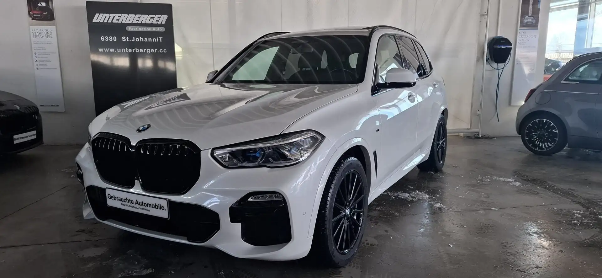BMW X5 M 50i M Sportpaket / AHK / Kommission Blanc - 1