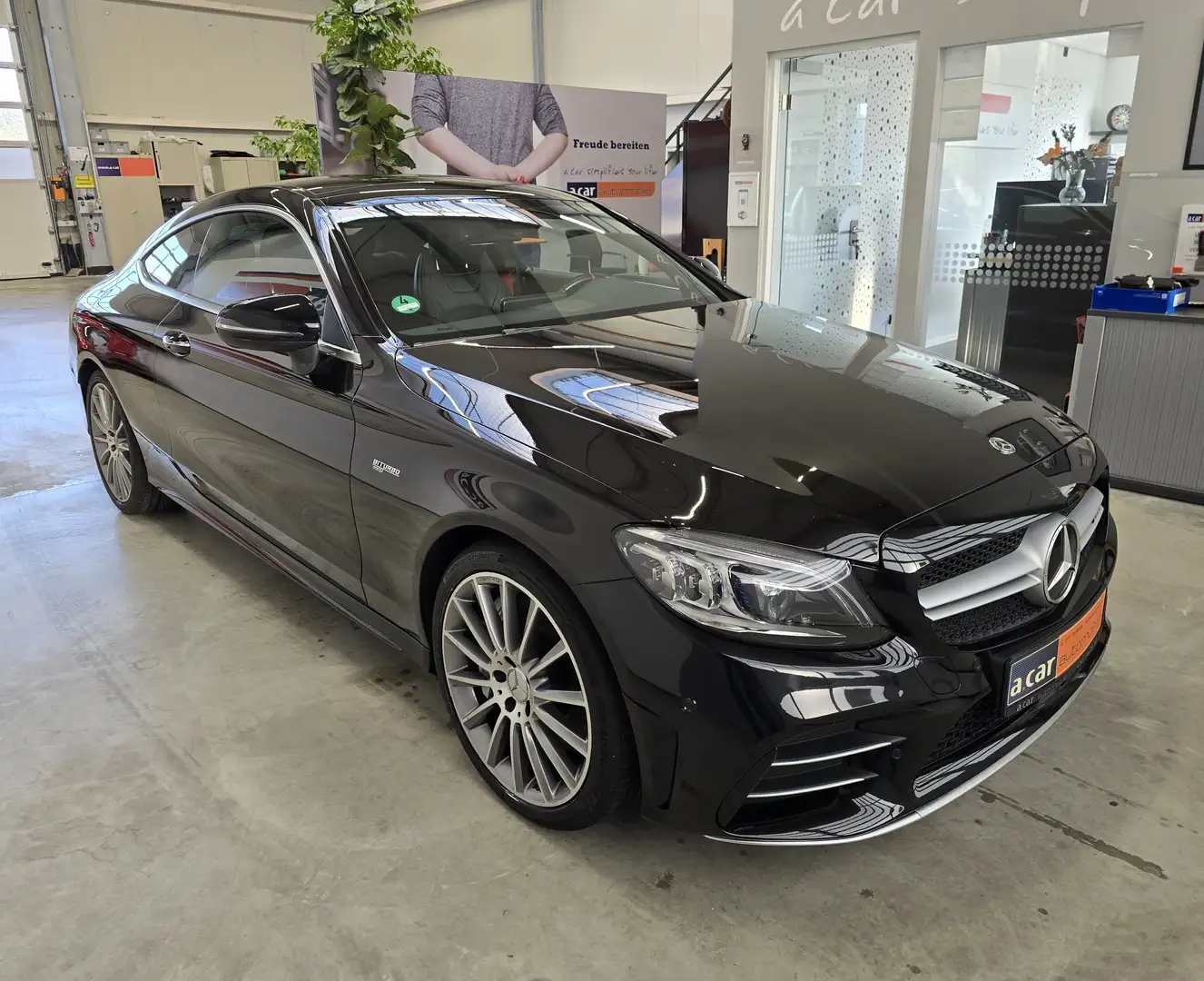 Mercedes-Benz C 43 AMG C 43 AMG Coupe 4Matic|Pano||2.Hand|Multibeam LED Czarny - 1