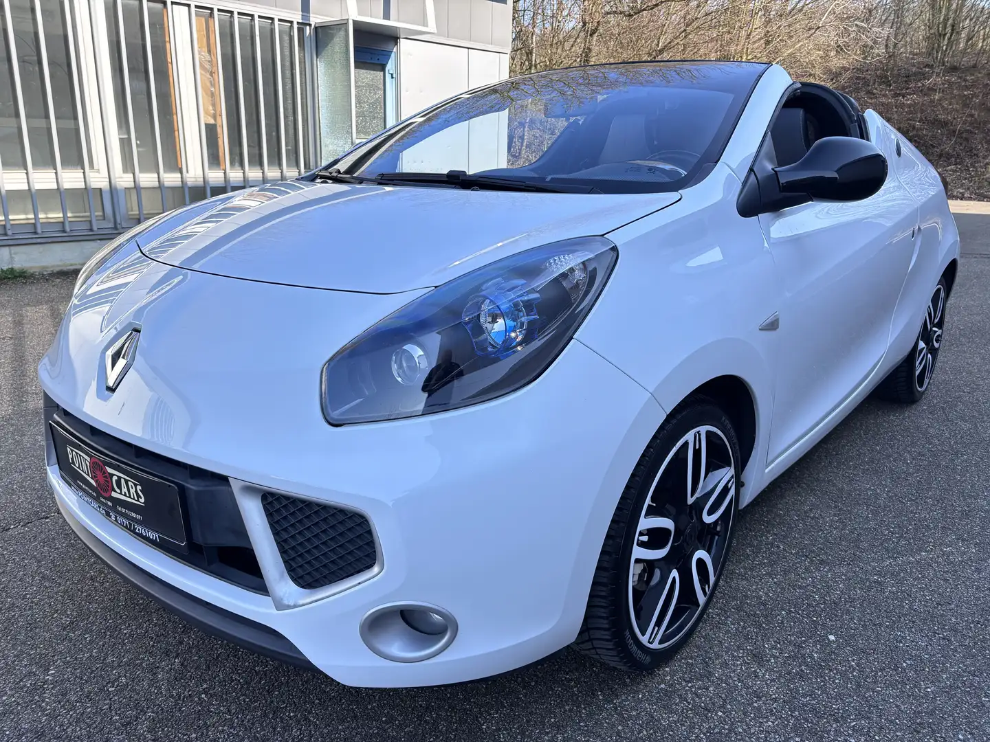 Renault Wind 1.2 16V Cabrio Dynamique*KLIMA-EURO 5-ALU* Weiß - 1