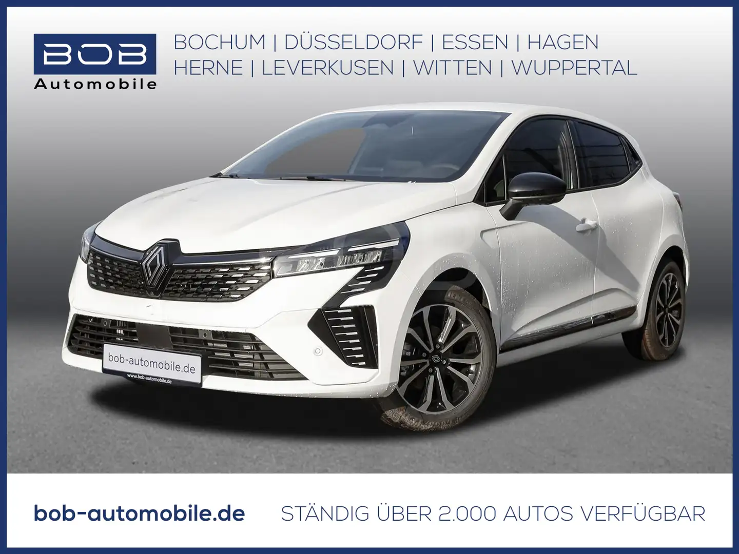 Renault Clio Techno TCe 90 NAVI SHZ PDC LHZ RFK Weiß - 1