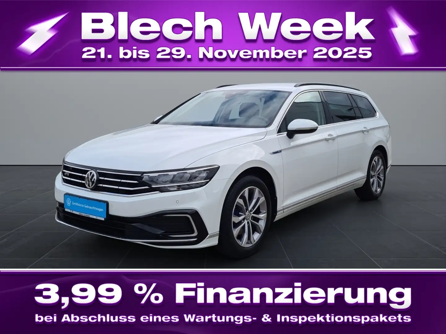 Volkswagen Passat Variant 1.4 TSI  GTE+NAVI+LED+PDC+SHZ+HECKKLAPPEELEKTR+DA Bianco - 1