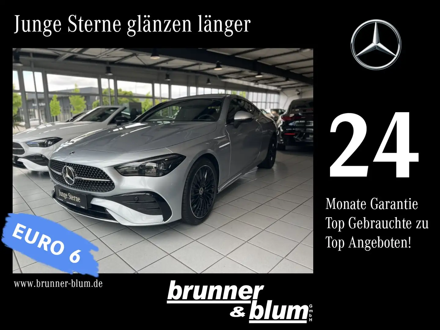 Mercedes-Benz CLE 450 CLE 450 4M AMG Prem,AHK,Memory,360°,Distronic, BC Argento - 1