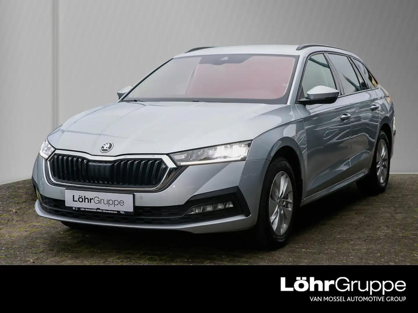 Skoda Octavia Combi 2,0 TDI DSG Ambition,AHK,LED,Navi Lenkrad... Silber - 1