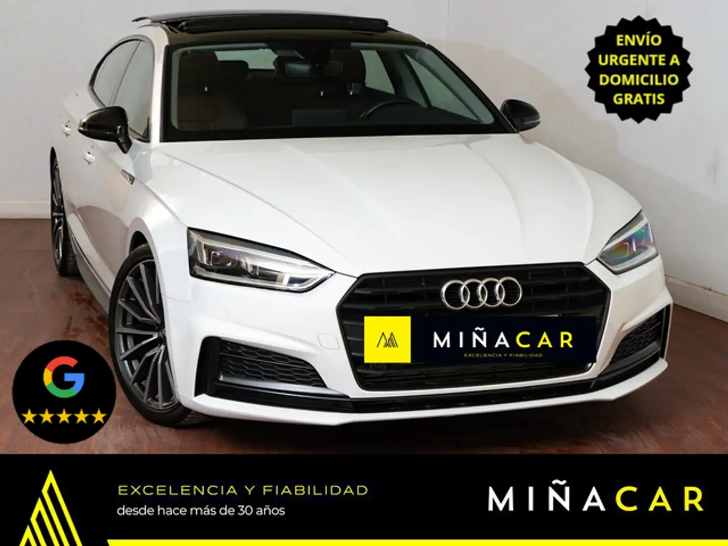 Audi A5 Sportback 40 TFSI Sport S tronic 140kW Blanco - 1