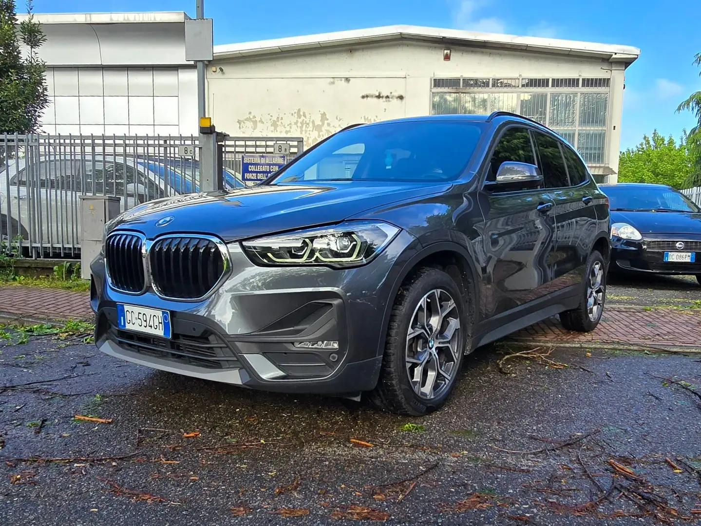 BMW X1 X1 sdrive18d Msport auto Zilver - 1