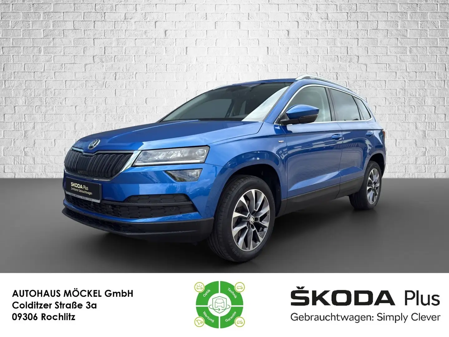 Skoda Karoq 1.5 TSI Drive 125 LED/PDC/elektr. Heckk Blue - 1