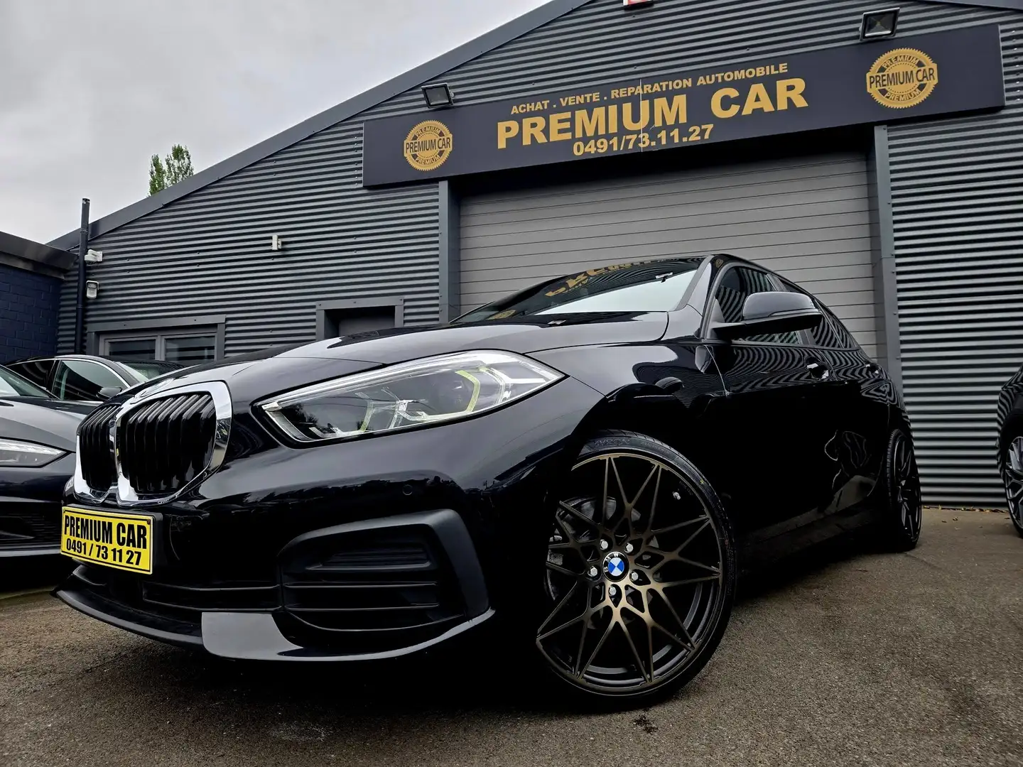 BMW 116 🔺116*LOOK*M*TECHNIK*CARPASS*CAR-PLAY*XENON🔺 Schwarz - 1