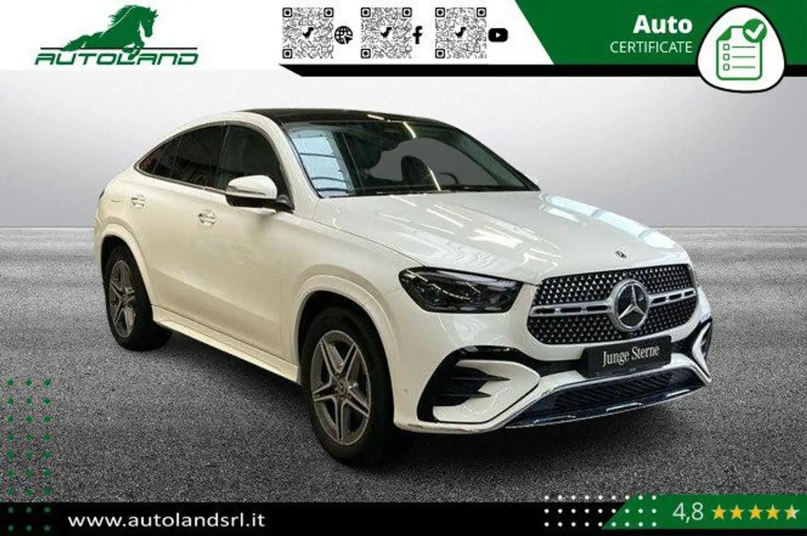 Mercedes-Benz GLE 300 d 4Matic Mild Hybrid Coupé AMG Premium Blanc - 2