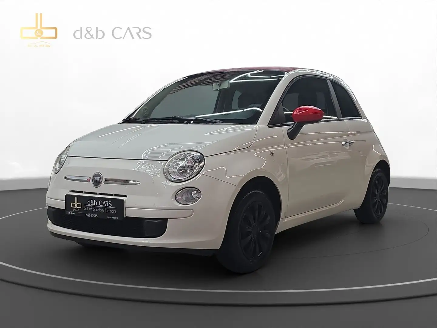 Fiat 500C |PDC|CarPlay|R-Kamera|Ganzjahresreifen Weiß - 1