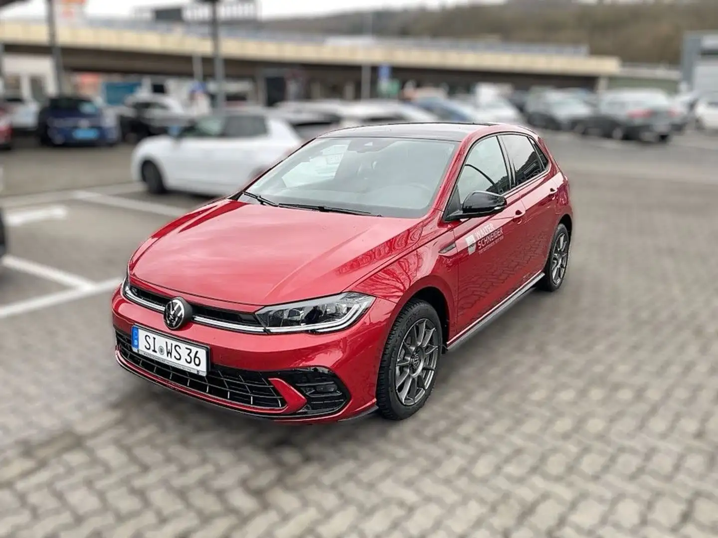 Volkswagen Polo R-Line 1,0 l TSI 5-Gang Navi, Kamera Rot - 2