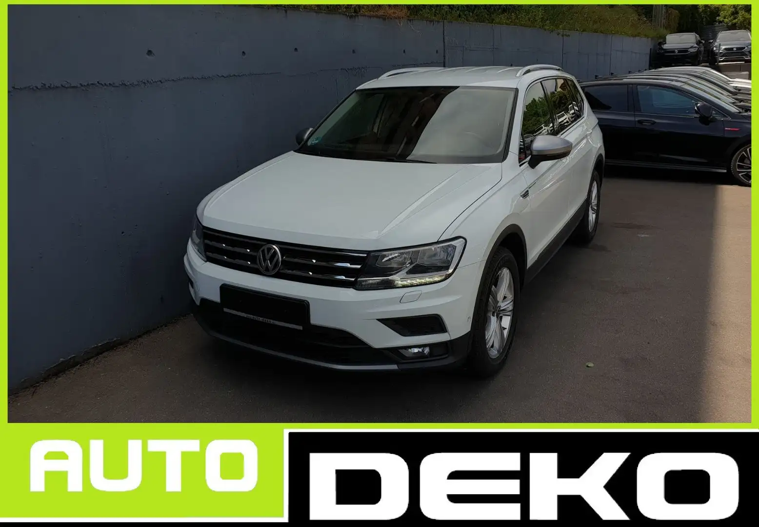 Volkswagen Tiguan Allspace 2.0 TDI DSG Virtual/Navi/ACC/AHK Weiß - 1