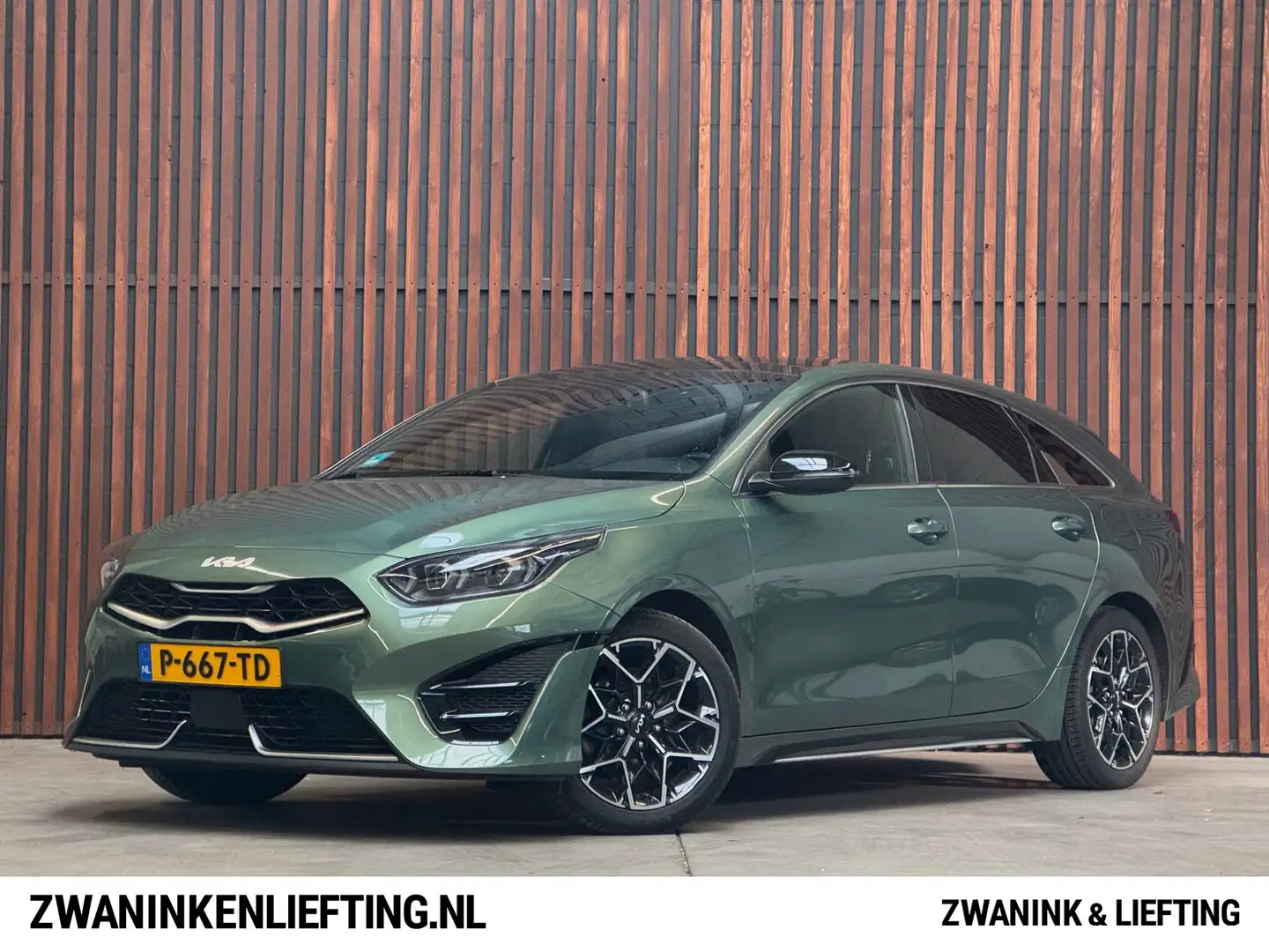 Kia ProCeed / pro_cee'd 1.5 T-GDi GT-Line Schuifdak-Navi-Camera-Pdc-Carpla Vert - 1