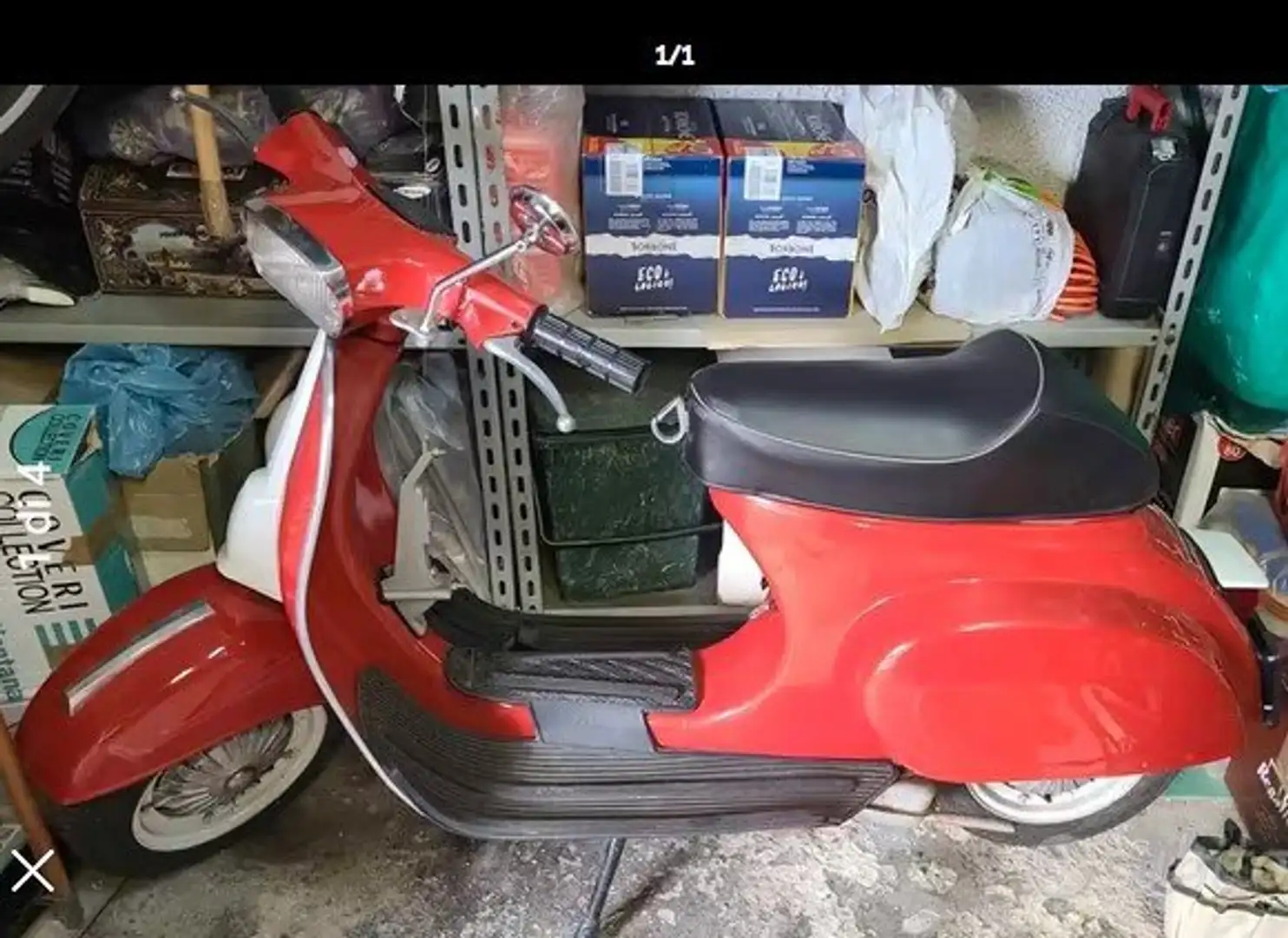 Piaggio 50 N 50cc c marce Rojo - 1