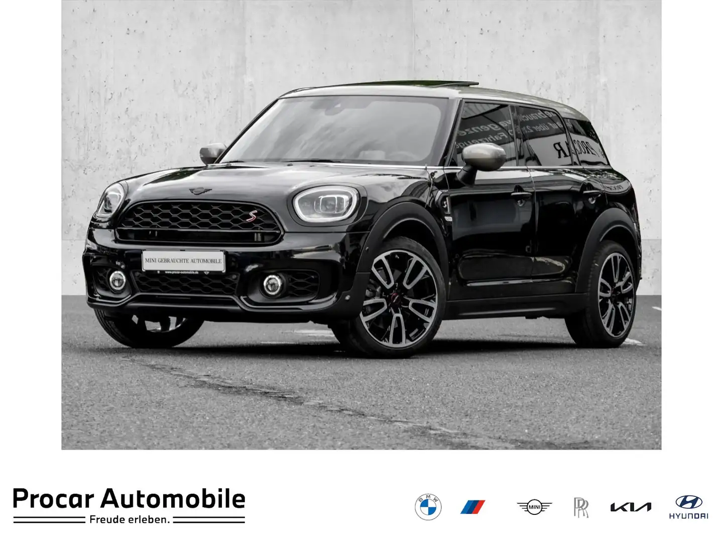 MINI Cooper S Countryman Cooper S JCW TRIM+HuD+PANO+KAMERA+DA Noir - 1
