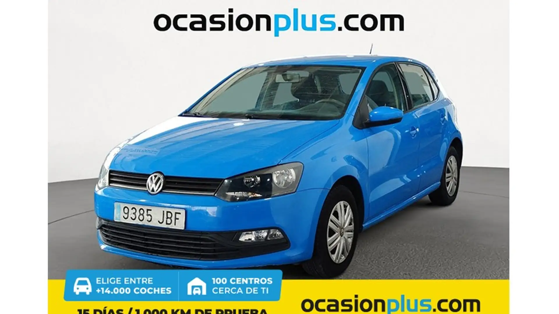 Volkswagen Polo 1.0 BMT Edition 55kW Blauw - 1