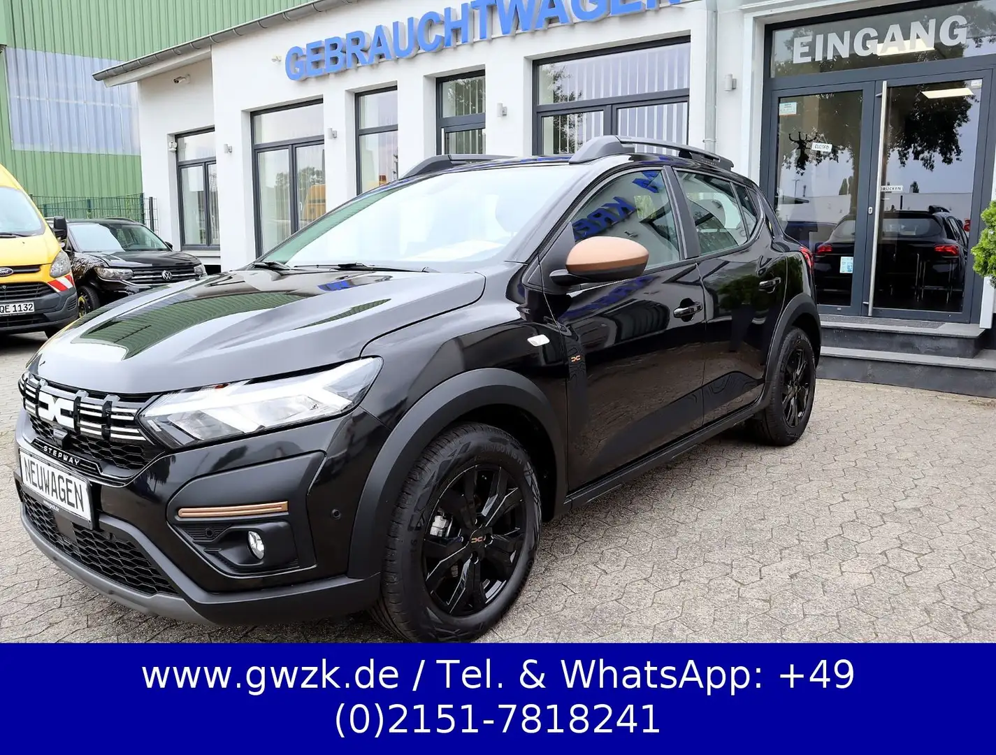Dacia Sandero Stepway Extreme LPG/Schiebedach/Navi/SHZ Schwarz - 1