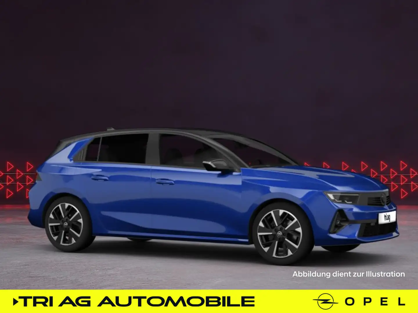 Opel Astra 5-Türer Edition Automatik Komfort-Paket LM 16" mit Blau - 2