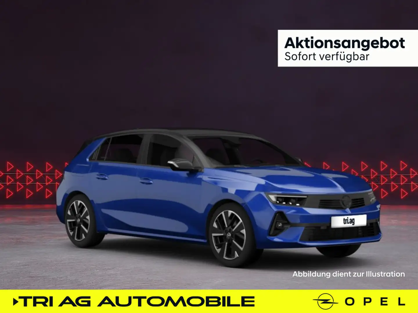 Opel Astra 5-Türer Edition Automatik Komfort-Paket LM 16" mit Blau - 1
