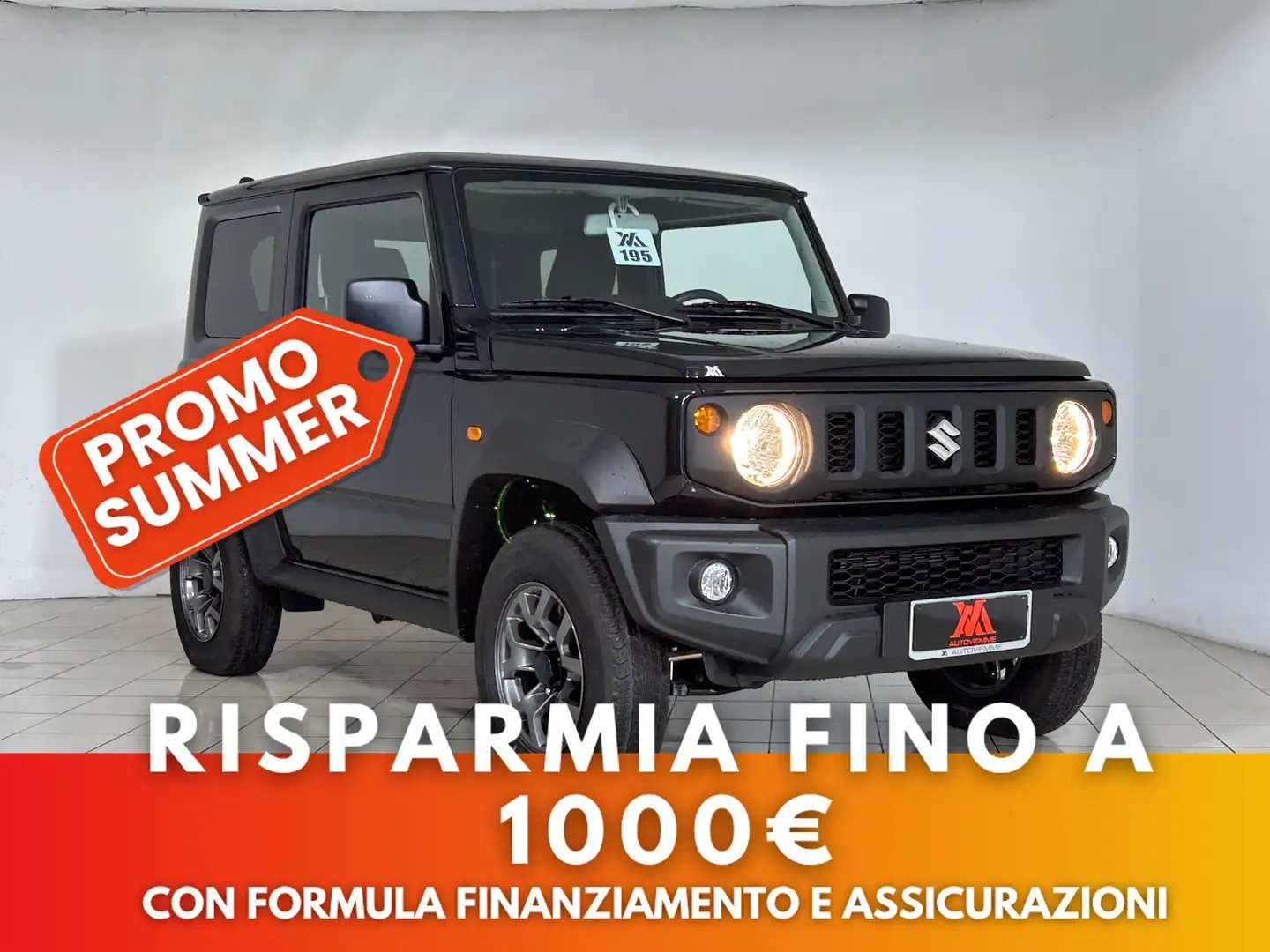 Suzuki Jimny 1.5 102cv at 3 porte Noir - 1