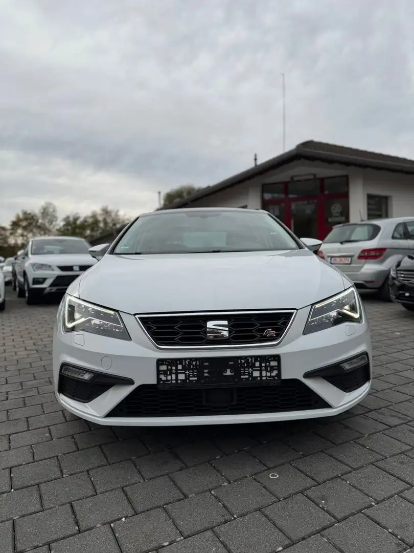SEAT Leon 1.4 FR-LINE SHZ LED SHD Carplay NAVI PDC Blanc - 2