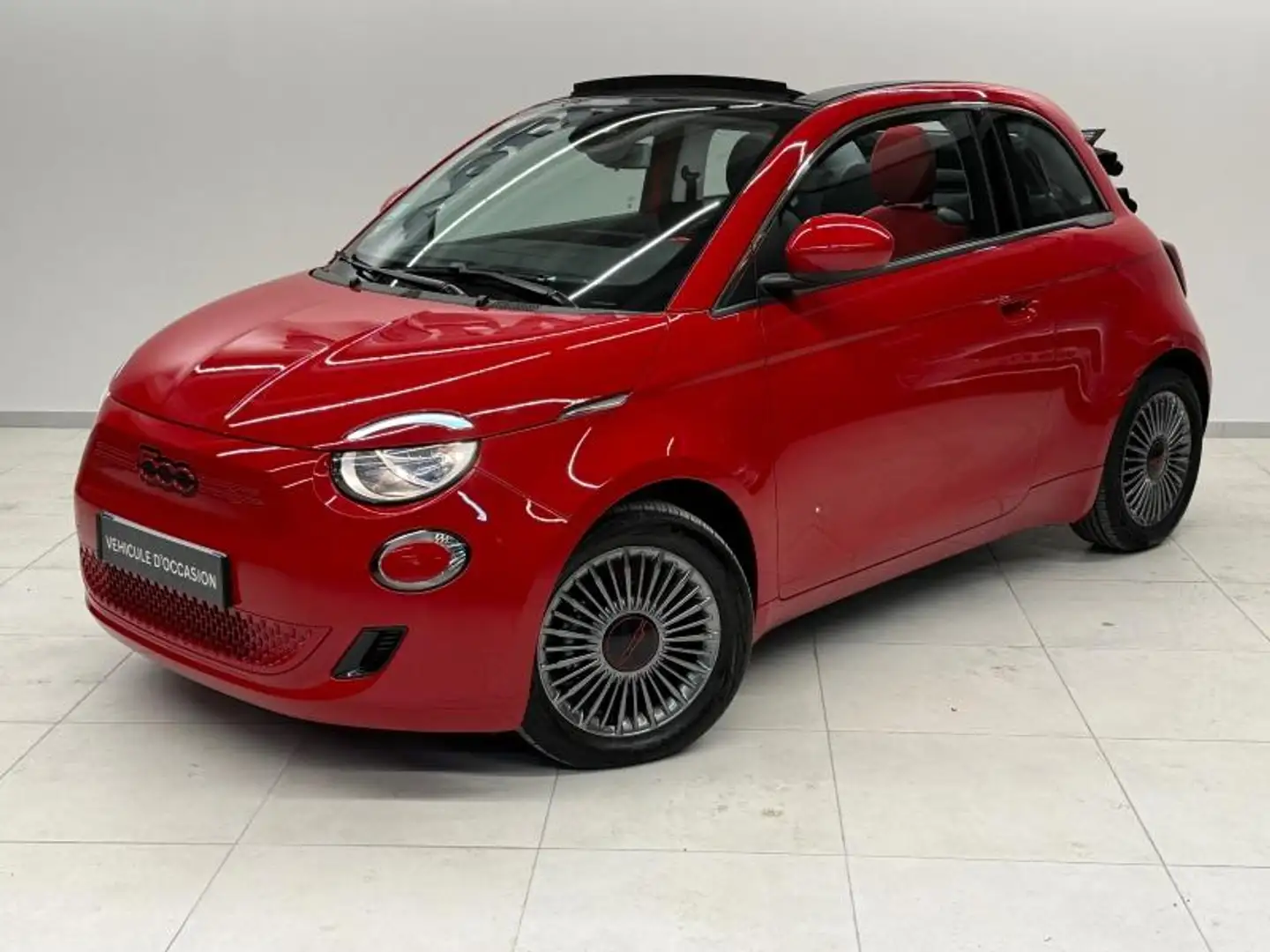 Fiat 500C e 95ch (RED) Rouge - 1