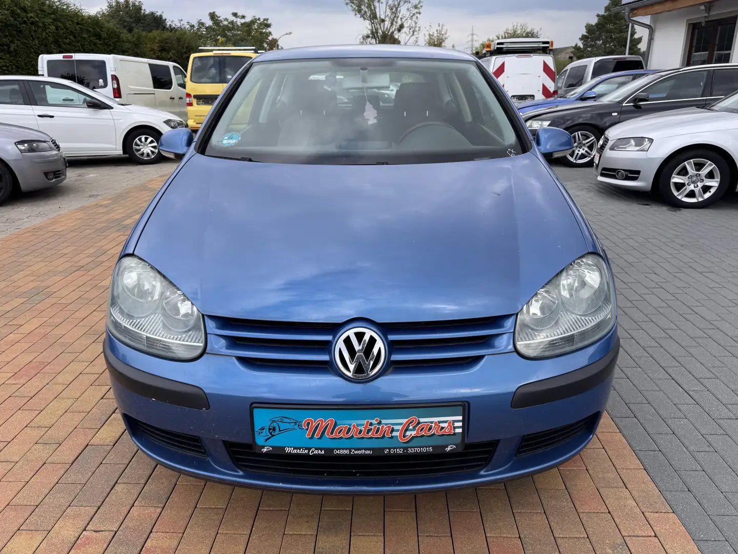 Volkswagen Golf Klima TÜV 12/2026 Zentrale Allweterreifen EURO4 Blau - 2