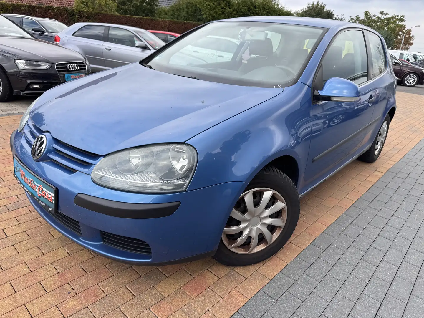 Volkswagen Golf Klima TÜV 12/2026 Zentrale Allweterreifen EURO4 Blau - 1