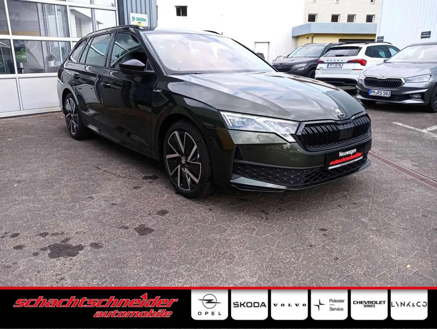 Skoda Octavia Combi 1.5 TSI mHEV DSG Sportline+ACC+HUD+ Grün - 1