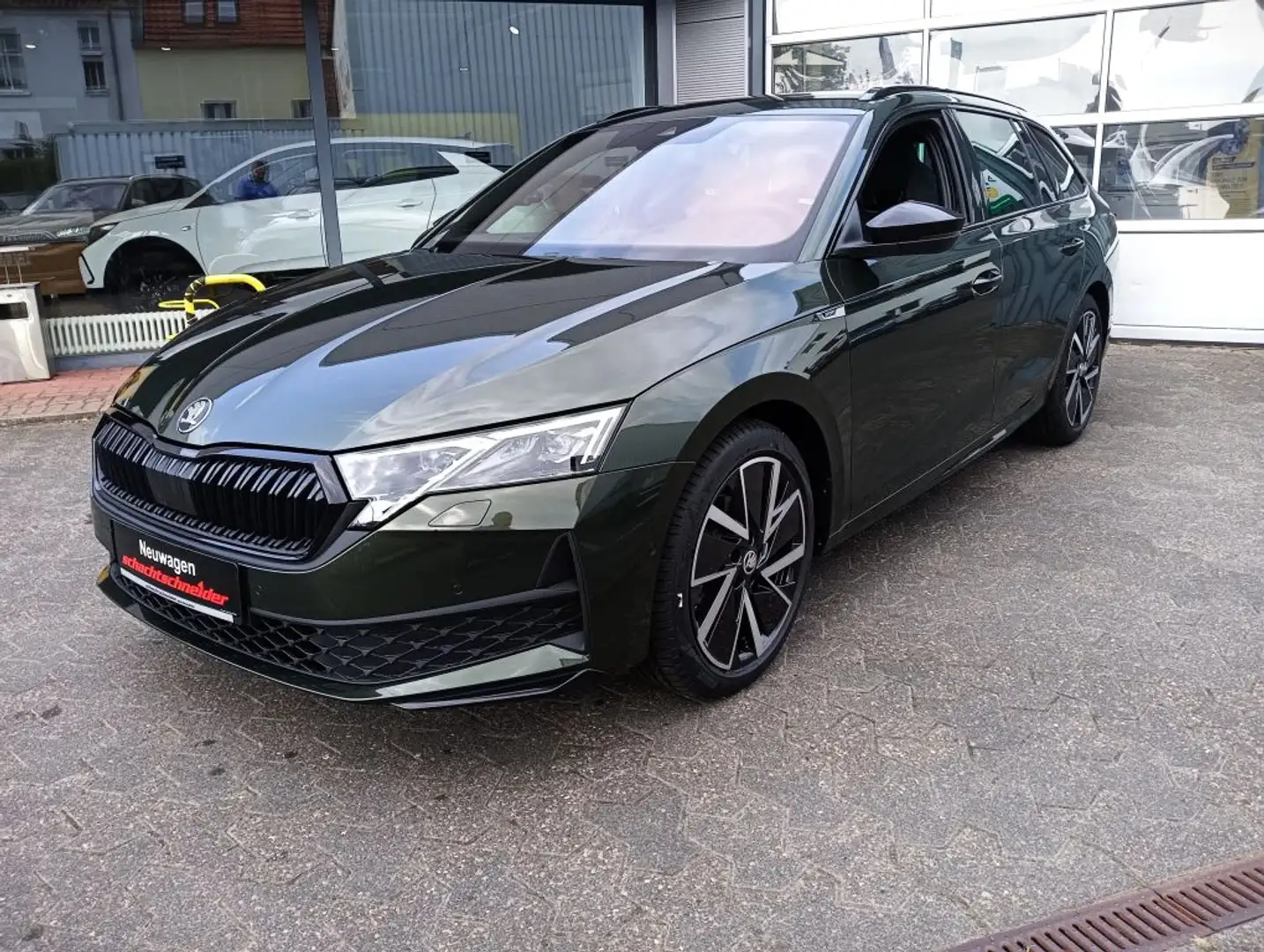 Skoda Octavia Combi 1.5 TSI mHEV DSG Sportline+ACC+HUD+ Grün - 2