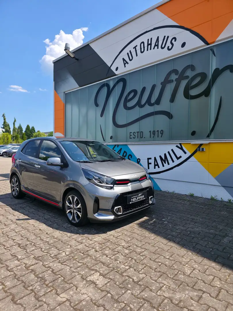 Kia Picanto GT-Line, 8-fach bereift Grijs - 1