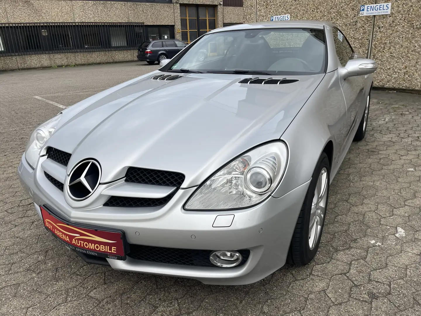 Mercedes-Benz SLK 280 V6 7G-Tronic Leder Silber Xenon Navi Leder Top Grau - 2