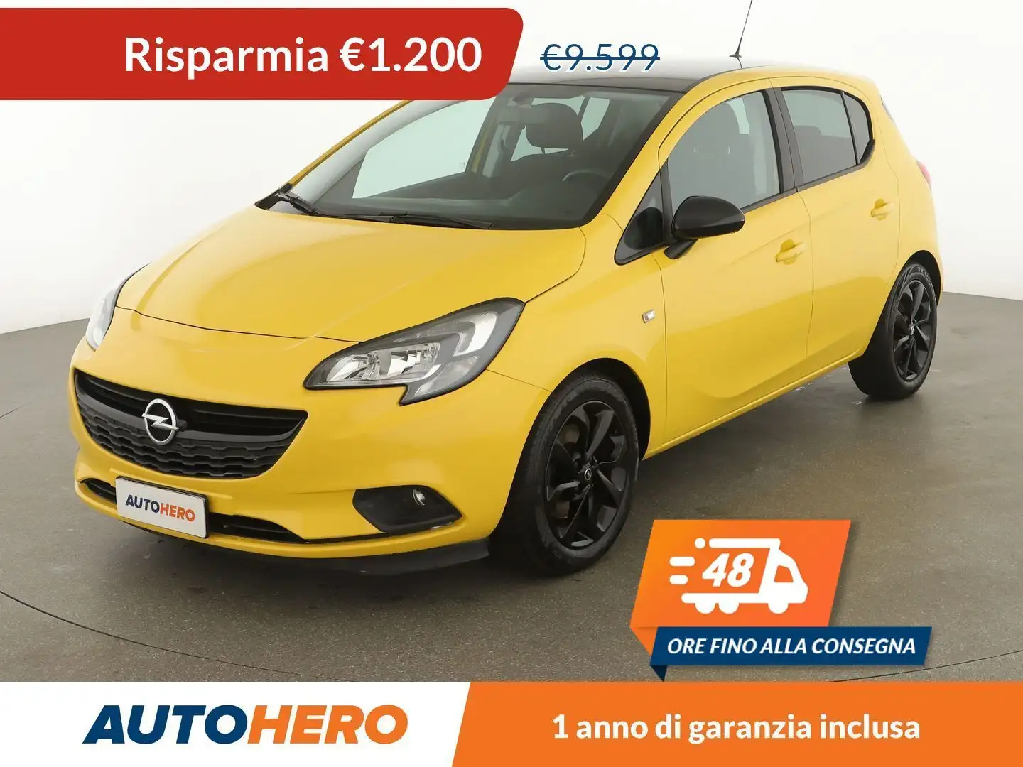 Opel Corsa 1.3 CDTI B-Color 95 CV aut. Giallo - 1