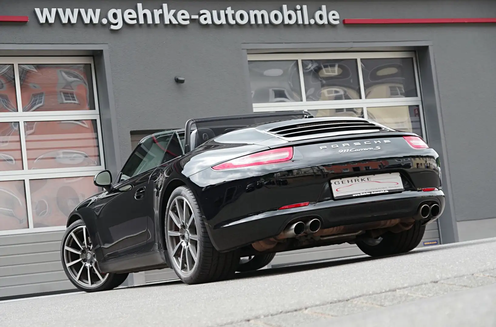Porsche 991 991 S Cabrio*SAUGER,BOSE,Chrono,14-W.,Sportabgas Schwarz - 2