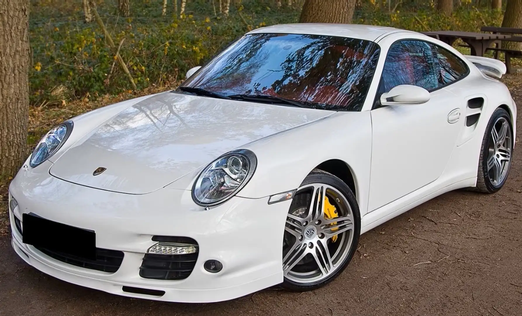 Porsche 997 911 Coupe 3.6i Turbo Tiptronic S A Blanc - 1