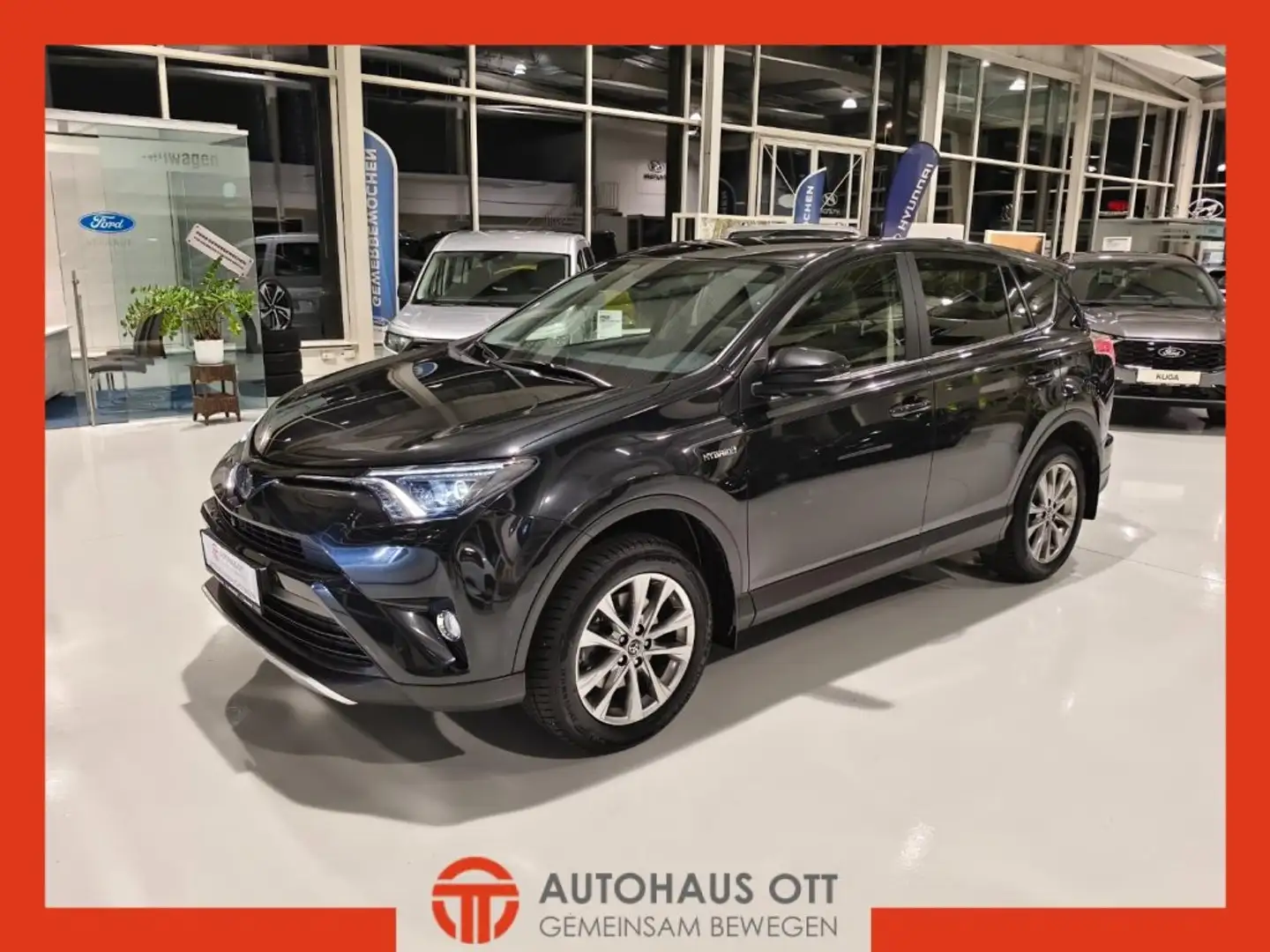 Toyota RAV4 2,5 VVT-i Hybrid Lounge ALLRAD AUTOMATIK Schwarz - 1