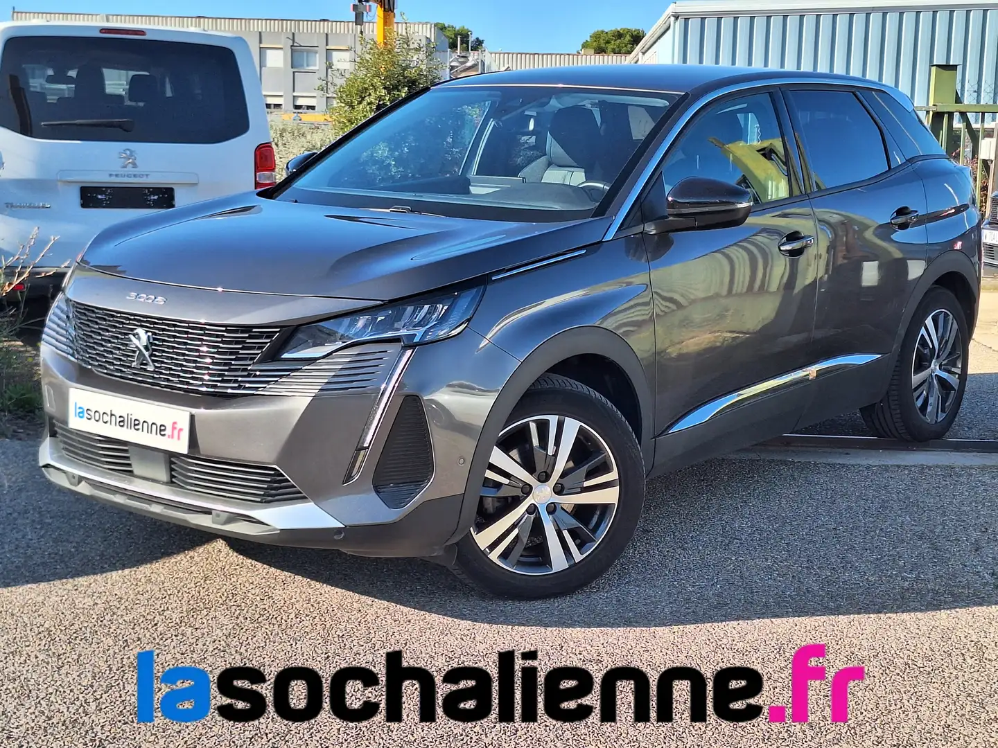 Peugeot 3008 BlueHDi 130ch S\u0026amp;S EAT8 Allure Pack Gris - 1
