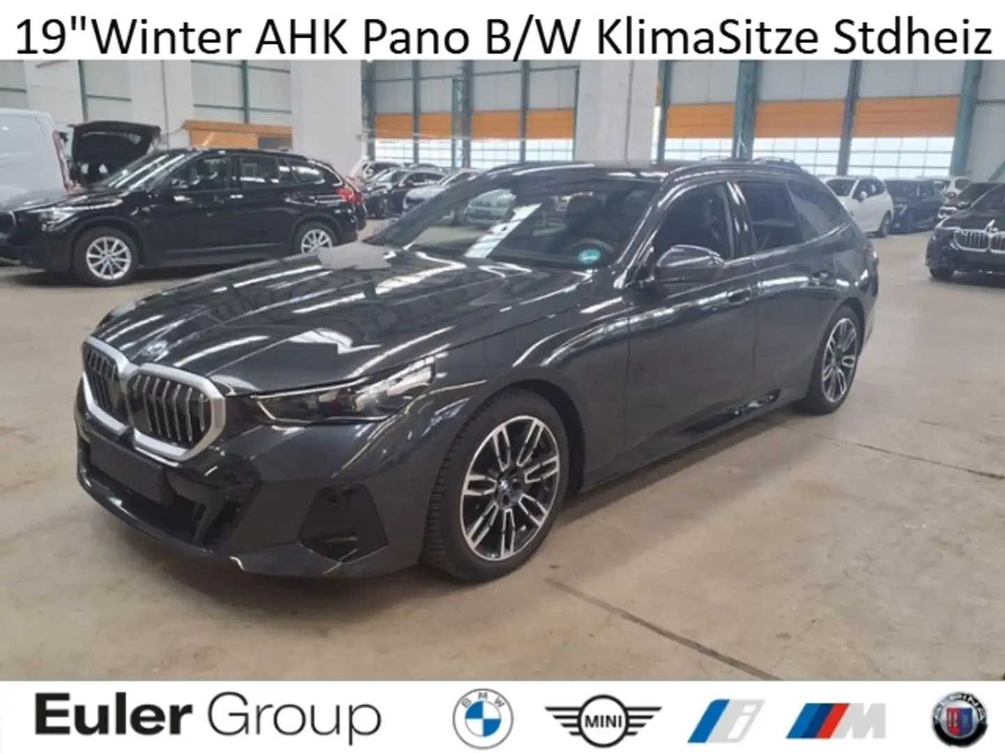 BMW 540 dx M Sport 19''Winter AHK Pano B/W KlimaSitze Stdh Grau - 1