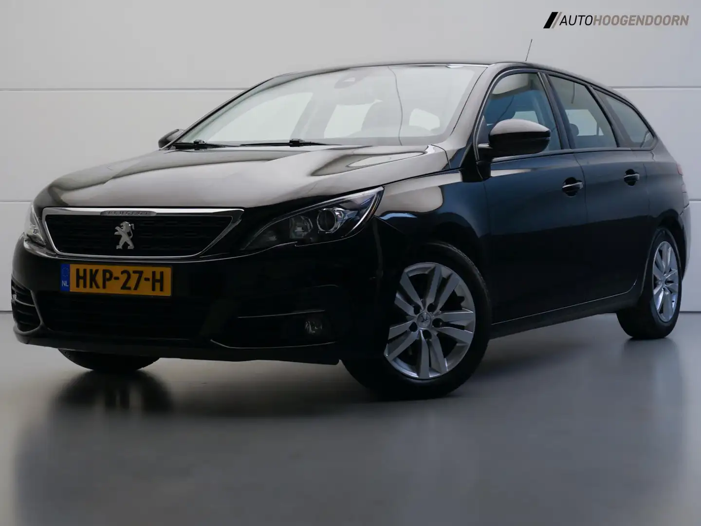 Peugeot 308 1.2 PureTech (AUTOMAAT,APPLE CARPLAY,LED,CLIMATE,C Zwart - 1