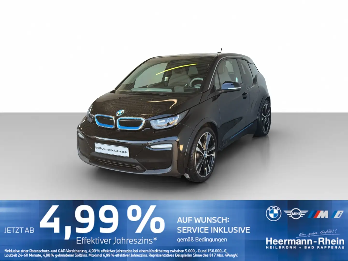 BMW i3 120Ah Sportpaket Navi.GSD.RFK.AppleCar.DAB... Schwarz - 2