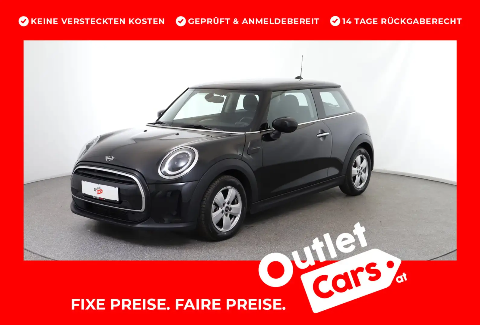 MINI Cooper Hatch Cooper Schwarz - 1