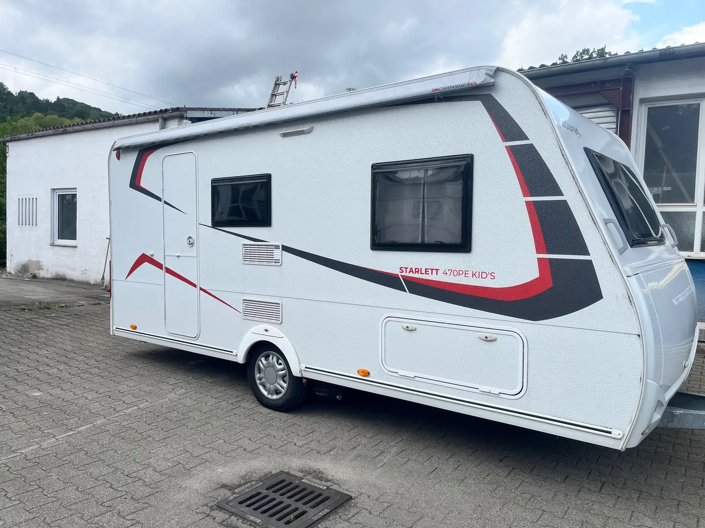 Sterckeman Starlett 470PE Kids mit Stockbetten und Mover Blanc - 1