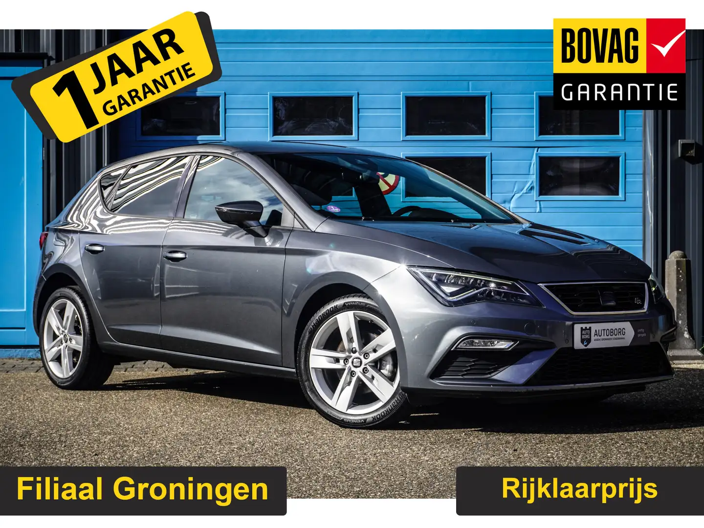 SEAT Leon 1.4 TSI FR Business Intense GRATIS Afleverpakket! Gris - 1