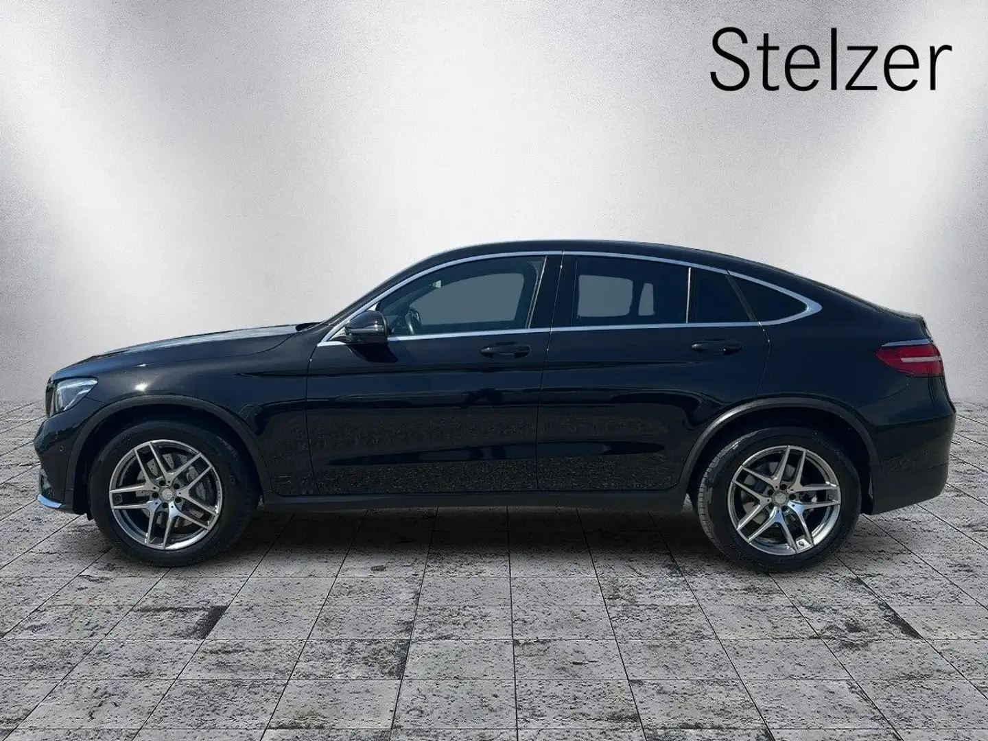 Mercedes-Benz GLC 220 d 4MATIC Coupé PTS AHV Navi Ambi eHeck Schwarz - 2
