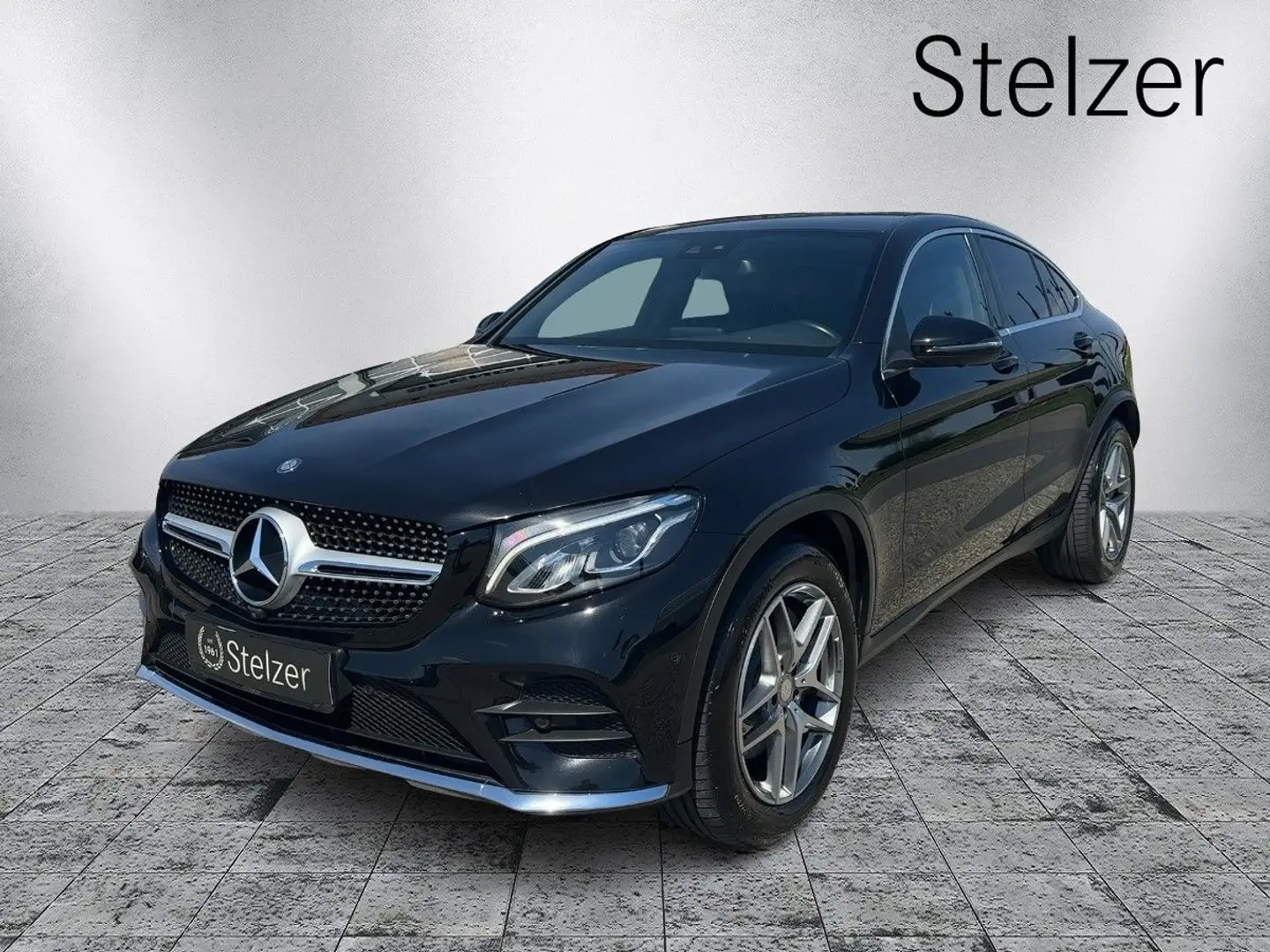 Mercedes-Benz GLC 220 d 4MATIC Coupé PTS AHV Navi Ambi eHeck Schwarz - 1