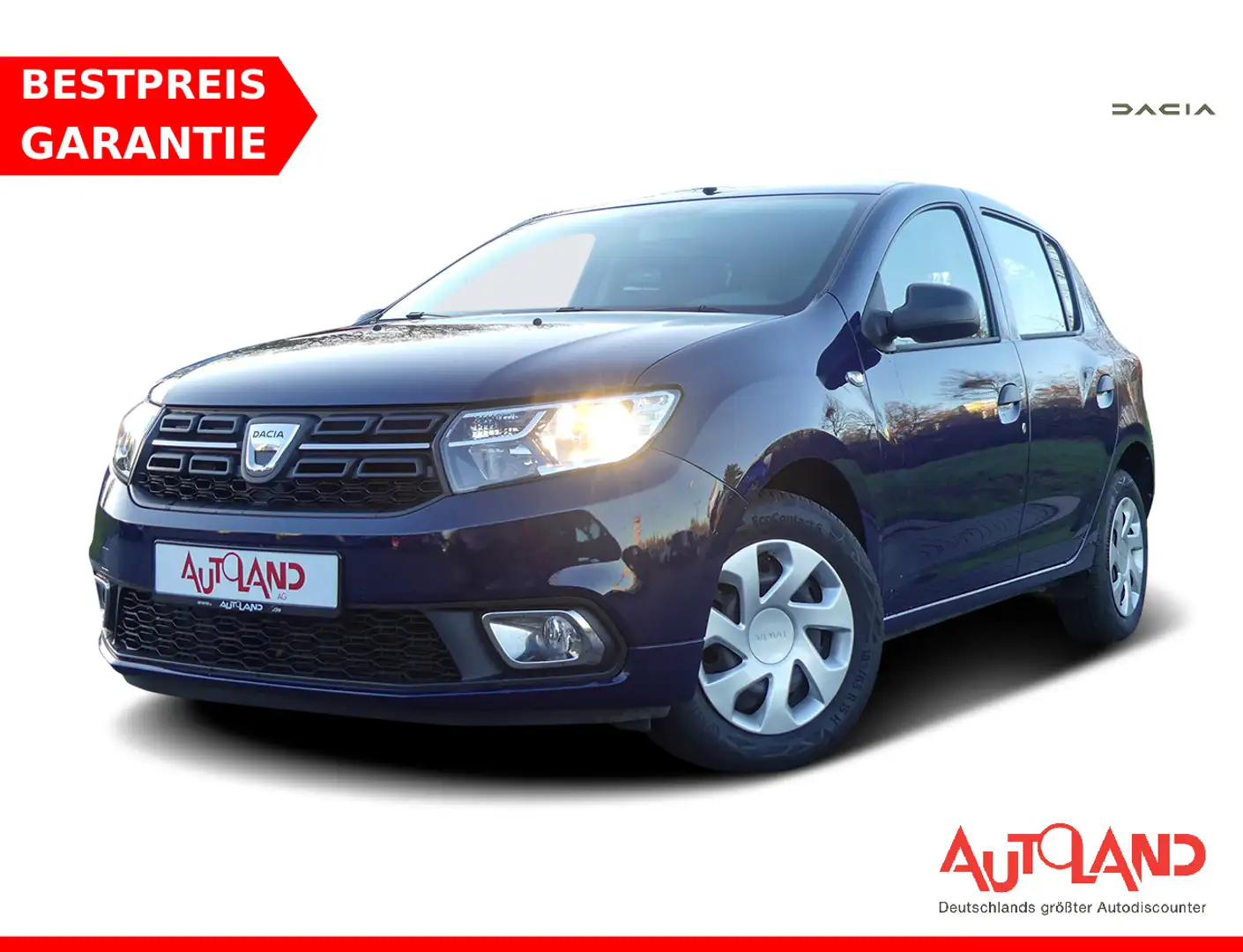 Dacia Sandero II 1.0 Ambiance Klima Bluetooth USB AUX Blau - 1