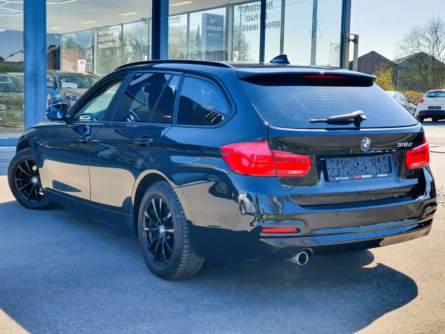 BMW 318 🟢DIESEL 150CV BREAK - BOITE AUTOMATIQUE - GPS Zwart - 2